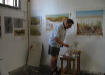 Robbie Bushe in Limassol Studio 2005
