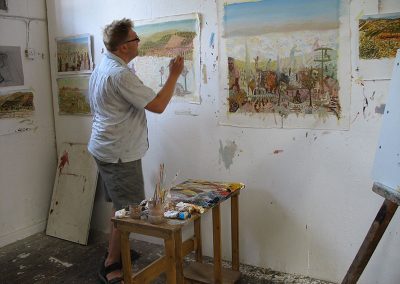 Robbie Bushe in Limassol Studio 2005