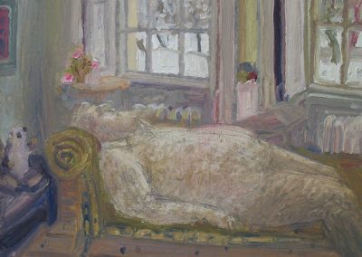 Robbie Bushe, My Father on Chaise Longue