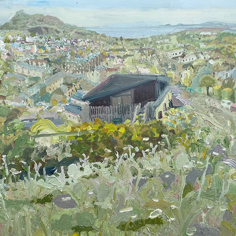 Arthur Seat from Blackford Hill